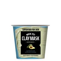 Farmskin Superfood for Skin MIX IT! Clay Mask Avocado - Farmskin маска глиняная успокаивающая и смягчающая маска с экстрактом авокадо